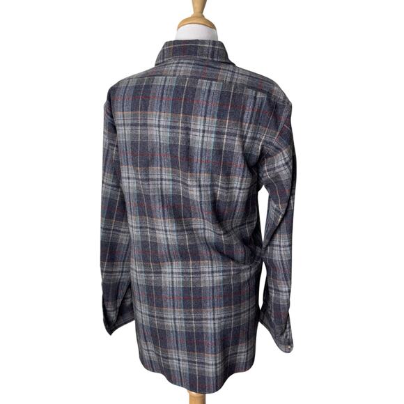 PENDLETON Vintage Virgin Wool Plain Button Up Medium - Picture 2 of 8